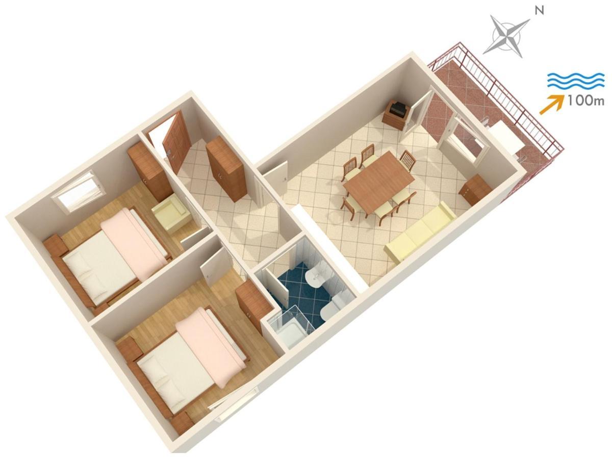 Apartments By The Sea Dramalj, Crikvenica - 2376 Eksteriør billede